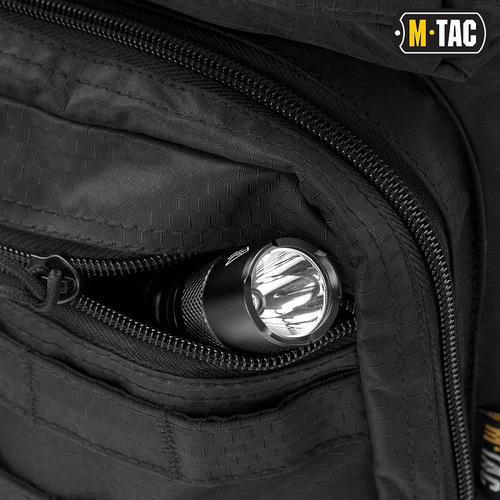 M-Tac - Tasche Urban Line Stadt Jäger Hexagon - Polyester - Czarny - GB0306-BK