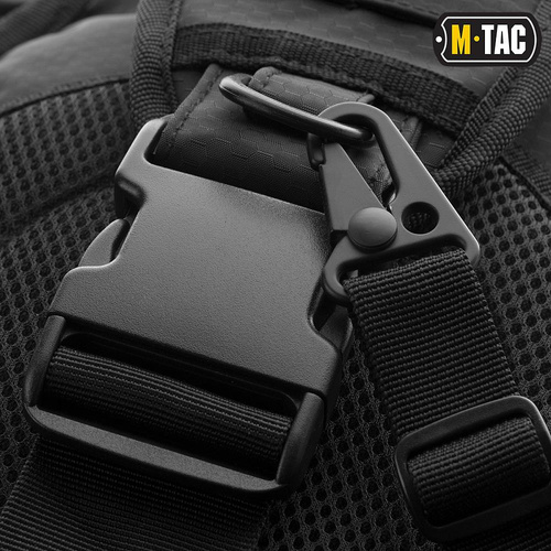 M-Tac - Torba Urban Line City Hunter Hexagon Bag - Poliester - Czarny - GB0306-BK