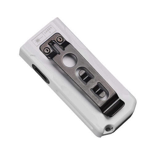 Fenix - Latarka brelok E06R - 700 lm - UV/Laser - USB-C - Magnes - Biały - E06RWH