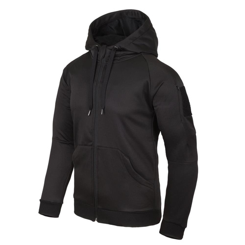 Helikon - Urban Tactical Hoodie® - Fullzip - Poliester - Black - BL-UHF-PO-01