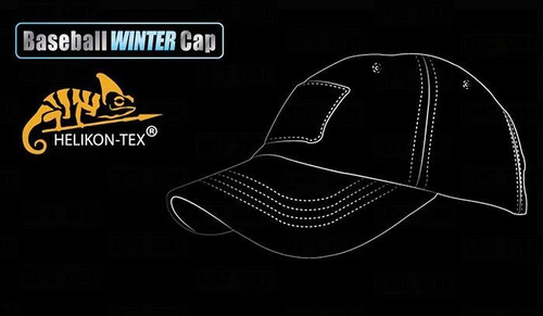 Helikon - Czapka Tactical Winter Cap - Czarny - CZ-BBW-FS-01