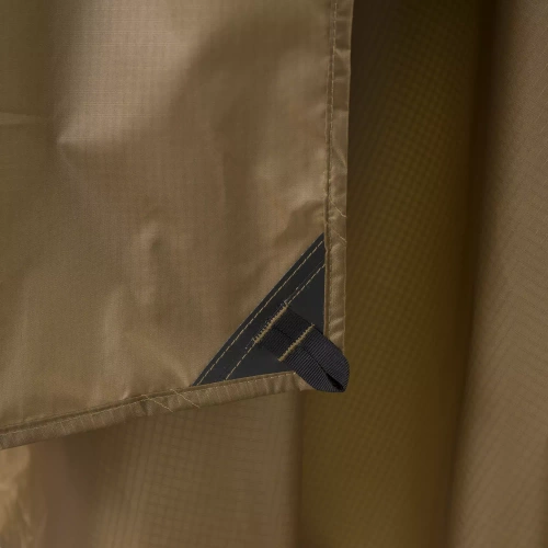 Helikon - Ponczo przeciwdeszczowe Lightweight - Poliester Ripstop - Czarny - PO-LHW-PO-01