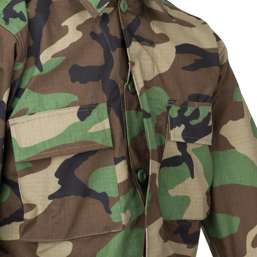 Helikon - BDU Shirt - PolyCotton Ripstop - Olive Green - BL-BDU-PR-02