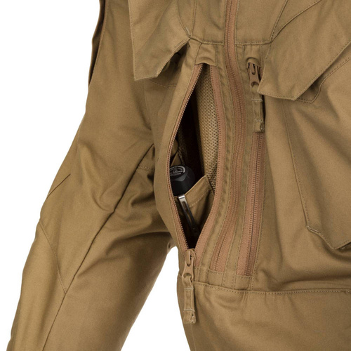 Helikon - Kurtka Anorak Pilgrim® - Earth Brown / Czarny - KU-PGM-DC-0A01A