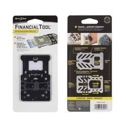 Nite Ize - FinancialTool RFID-Blockierung Geldbörse - Schwarz - FMTR-01-R7