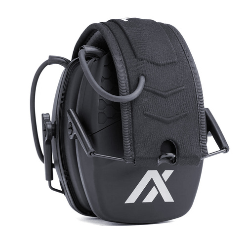 Axil - Trackr Electronic Active Hearing Protectors - Black - AXI-TRACKR-B
