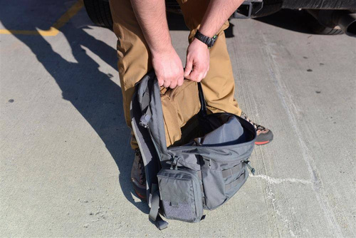 Helikon - Panel na rzep Insert MOLLE Adapter 2 - Cordura - Shadow Grey - IN-MA2-CD-35