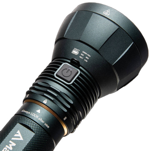 Mactronic - Latarka szperacz Blitz K12 - 11600 lm  - Czarny - THS0011