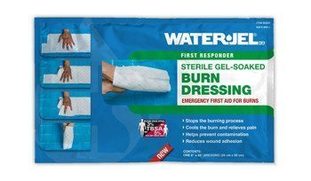 Water-Jel - Steriler, kühlender Gel-getränkter Brandwundenverband - 20 x 55 cm