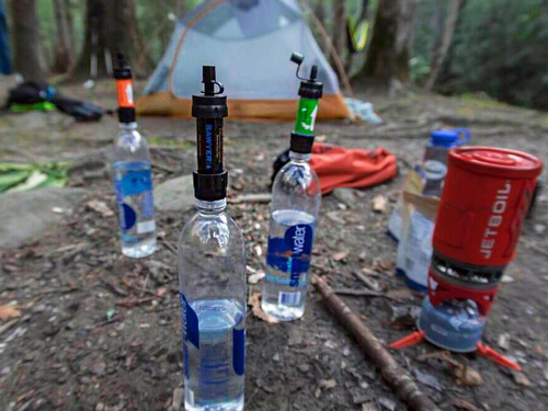 Sawyer - Mini Water Filtration System - Green - SP101 