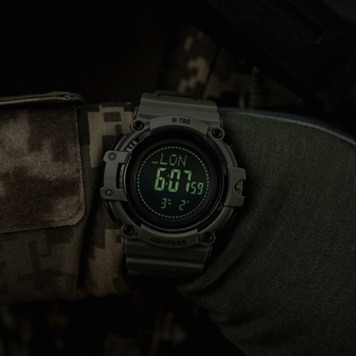 M-Tac - Tactical Watch with Compass 2233 - Ranger Green - 50010001