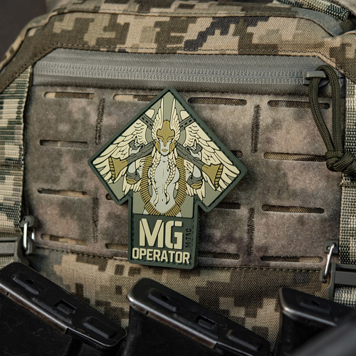 M-Tac - Naszywka MG Operator - PVC - Oliwkowy - 51348201