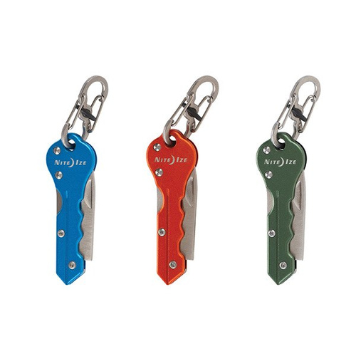 Nite Ize - DoohicKey Schlüsselanhänger Hakenmesser - Olive - KMTC-08-R7