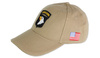 FOSTEX - Czapka z daszkiem 101st Airborne - Bawełna - Piaskowy - 215151-223 Sand  
