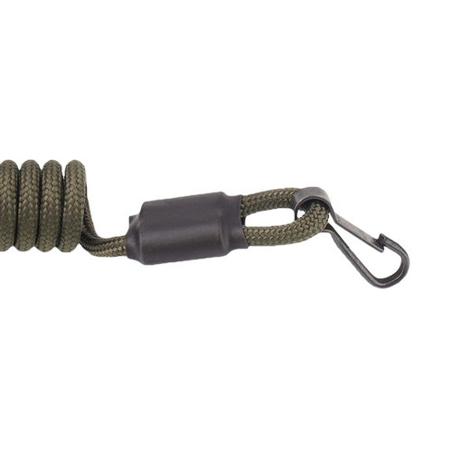EDCX - Smycz elastyczna z karabińczykami - Army Green - 3083
