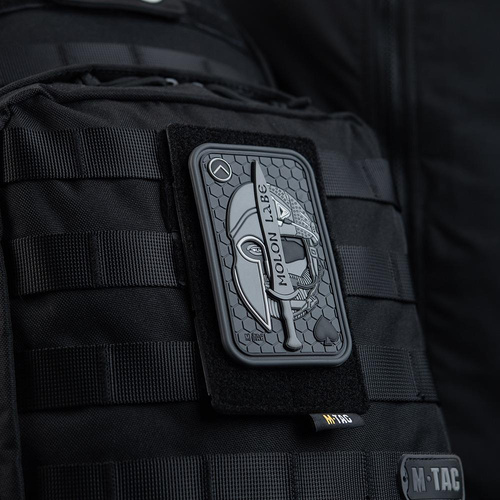 M-Tac - Panel na naszywki na MOLLE - 80 x 135 mm - Czarny - 10122002