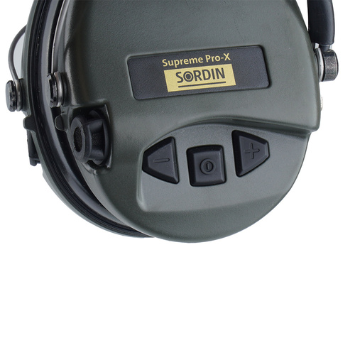 Sordin - Supreme Pro-X Earmuff - Green - 75302-X/L-S