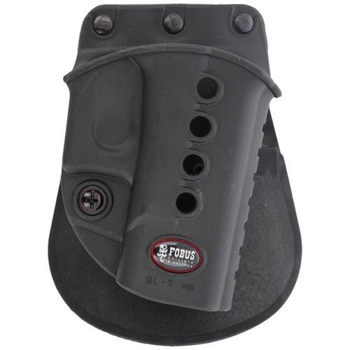 Fobus - Holster für Glock 17, 19, 19X, 22, 23, 31, 32, 34, 35, 45 - Drehbares Paddel - Rechts - GL-2 ND RT