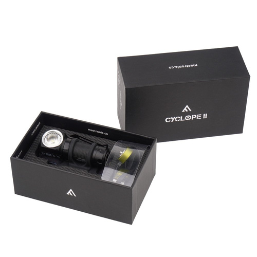 Mactronic - Rechargeable Flashlight / Headlamp Cyclope II - 600 lm - THL0131