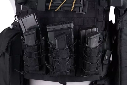 GFC Tactical - Modularna ładownica karabinowa TC 1+1 - Czarny - GFT-29-009856