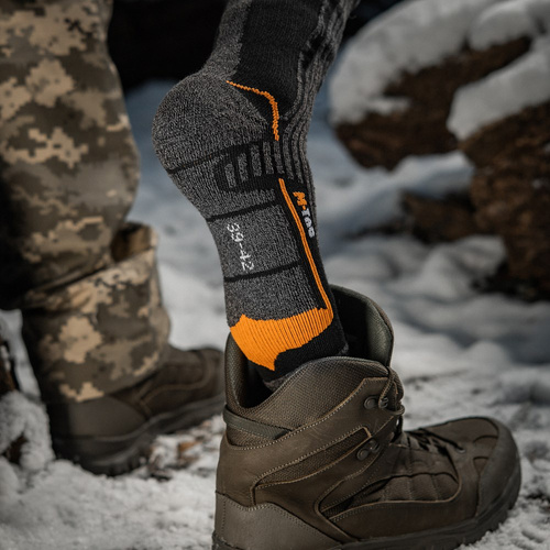 M-Tac - Socken Coolmax 75% lang - Schwarz - FL-2103-2