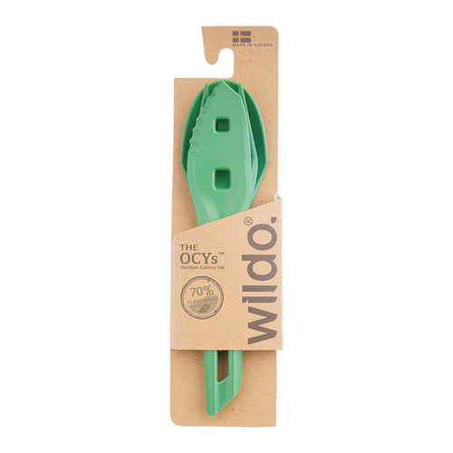 Wildo - The OCYs Travel Cutlery Set - Fork / Knife / Spoon - Green - 3201 