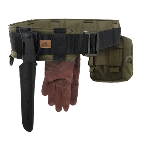 Helikon - Pas bushcraftowy Forester - Czarny / Olive Green - PS-FBB-CD-0201A
