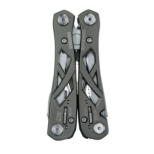 Gerber - Aufhängung Multitool - 11 Werkzeuge - Grau - 31-003620