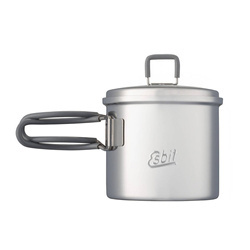 Esbit - Touristentopf mit Deckel - Edelstahl - 625 ml - PT625ST