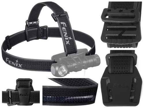 Fenix - Fenix AFH-02 Kopf Taschenlampe Riemen - Schwarz / Grau