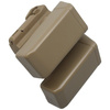 ESP - Ładownica na dwa magazynki 9 mm / .40 - Montaż zaciskany do pasa UBC-01 - Khaki - MH-MH-04 KH