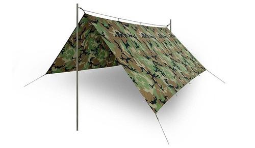 Helikon - Supertarp Shelter Cape - 300 x 300 cm - Woodland - PO-STP-PO-03