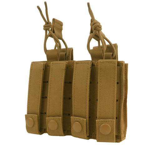 Condor - Ładownica Kangaroo Mag Pouch Gen II na magazynek AR-15 i pistoletowy - Podwójna - Coyote Brown - 191232-498