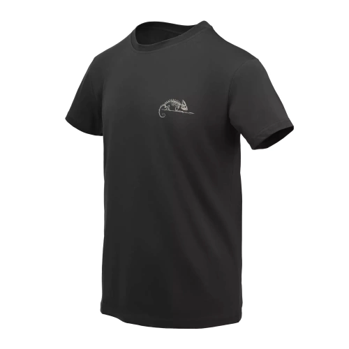Helikon - Koszulka T-shirt Helikon-Tex Logo - Czarna - TS-HTL-CO-01
