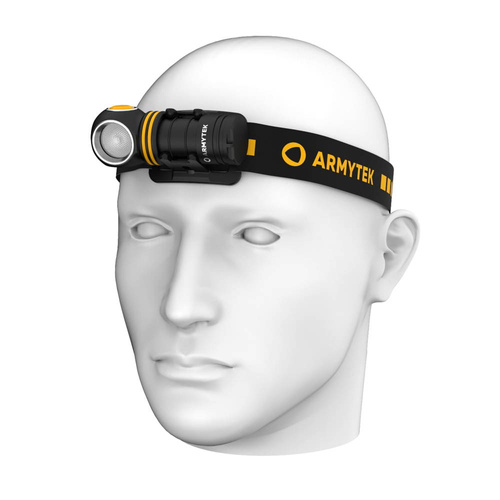 Armytek - Wiederaufladbare LED-Taschenlampe / Stirnlampe Elf C1 - Weiß Licht - 1000 lm - F05003C