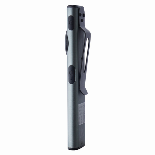 Mactronic - Latarka kątowa Flagger Mini - 500lm - Akumulator 3,7V 450mAh - USB-C - Magnes - Szary - PHH0134