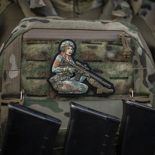 M-Tac - Naszywka Tactical Girl №2 Yakuza - PVC - Pełny kolor - 51116201