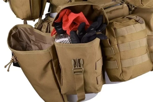 GFC Tactical - Ładownica Cargo z klamrą - Nylon - Oliwkowy - GFT-19-018398