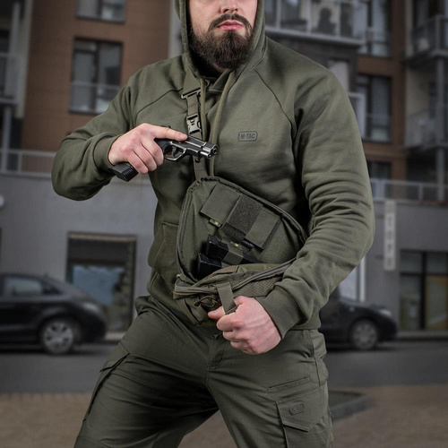 M-Tac - Sphaera Hex Hardsling Tasche Large Elite - Cordura - Ranger Green - 51422023