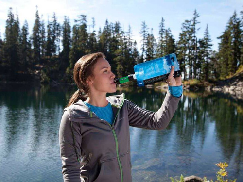 Sawyer - Mini Water Filtration System - Green - SP101 