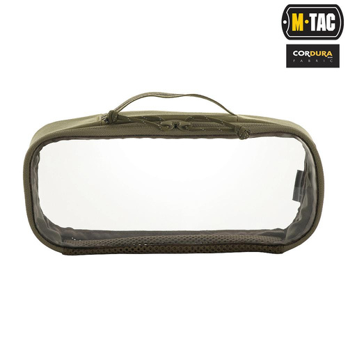 M-Tac - Kieszeń przezroczysta Elite Medium - Średnia - Ranger Green - 10147023-M