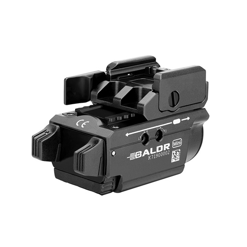 Olight - Waffenlicht mit Laservisier BALDR Mini - 600 lumens - Schwarz