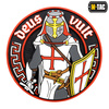 M-Tac - Deus Vult Patch - 3D PVC - White/Red - 51116000