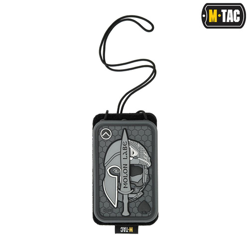 M-Tac - Badge Holder with Transparent Panel - Black - 10131002