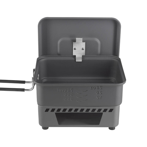 Esbit - Festbrennstoff-Kochset - 1,1 L - Aluminium - CS1100HA 