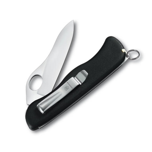 Victorinox - Scyzoryk Sentinel Clip - Sheepsfoot - 1.4410 - Czarny - 0.8416.M3
