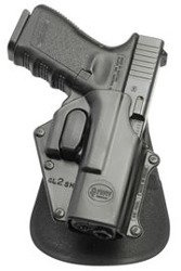 Fobus - Holster for Glock 17, 19, 19X, 22, 23, 31, 32, 34, 35, 45 - Rotating Paddle - Right - GL-2 SH RT