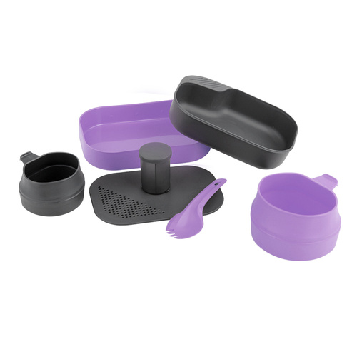 Wildo - Zestaw biwakowy Camp-A-Box Complete - Lilac - W10266