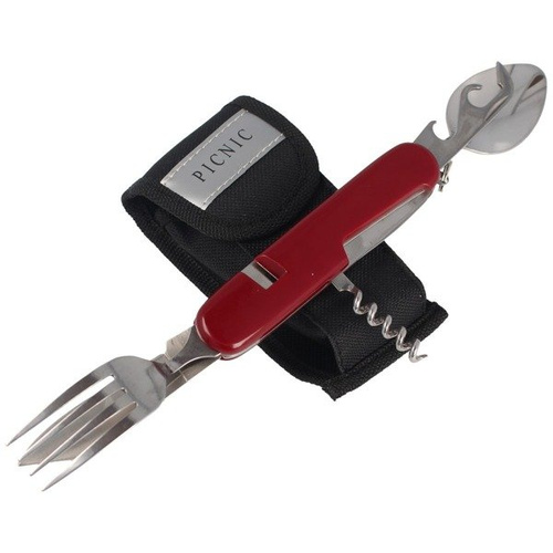 Herbertz - Scyzoryk, niezbędnik turystyczny z etui - 618412