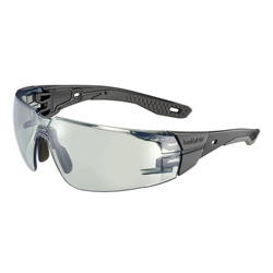 Bolle Safety - Schutzbrille RUSH+ 2.0 - EN ISO 16321-1 - Platinum - Welding 1.7 Grey - RUSPMN80E